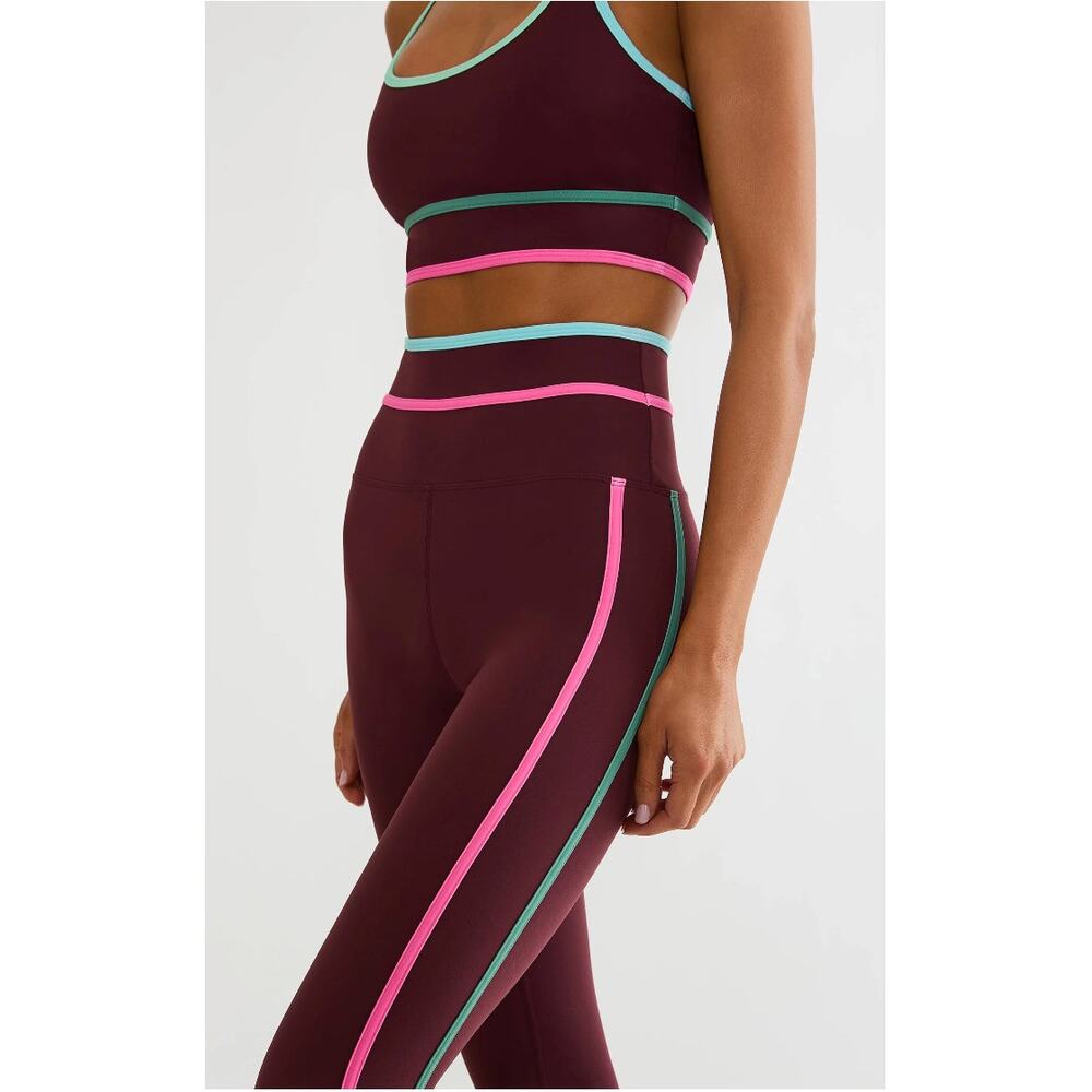 NWT Beach Riot Anari Bra Top in Raspberry. Size Small - Picture 5 of 8